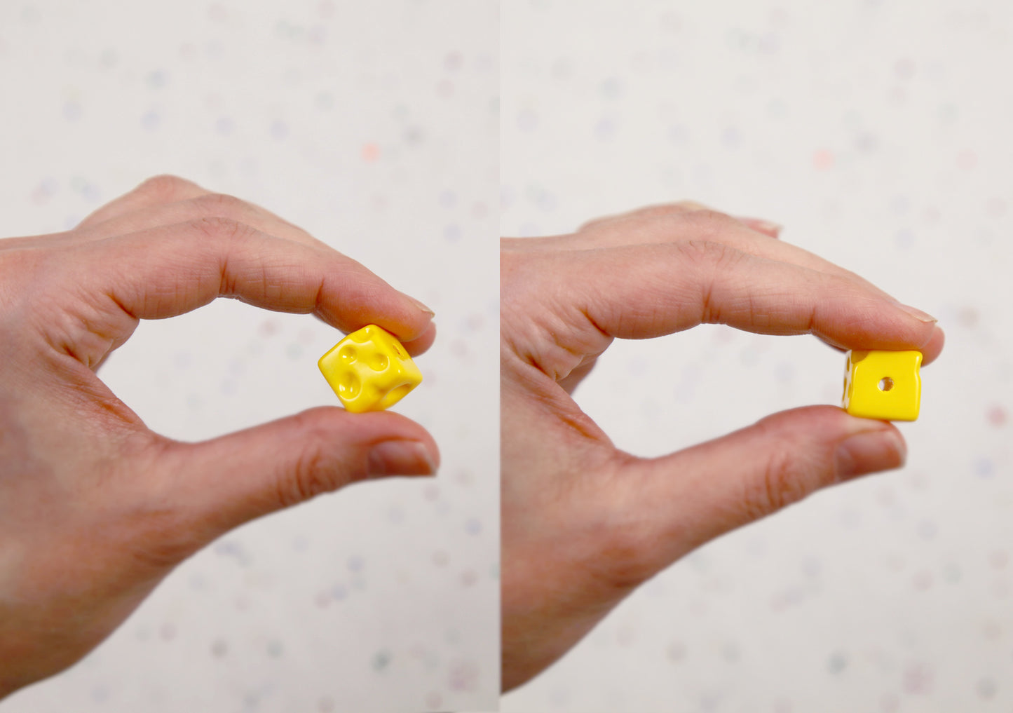 Cheese Beads - 10 pieces - Cute Cheese Chunk Resin or Acrylic Beads - for Bead Pens or Jewelry Making