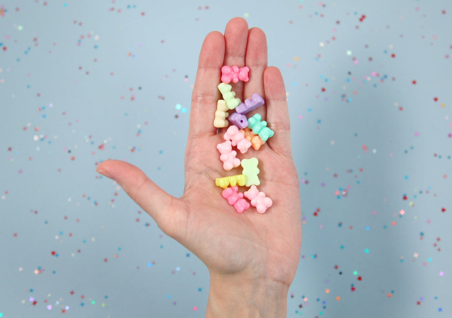 Beaded Pen- Pastel Gummy Bear